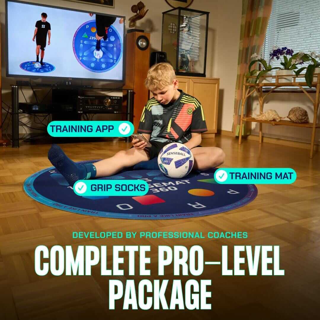 Cognitive + Footwork Soccer Training Mat | SenseMat 360 - Image 6