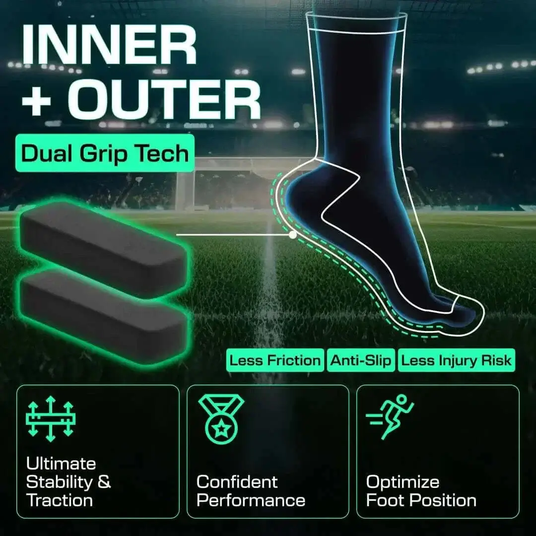 Grip Cleat Socks by LUX - Calf - Adult One-Size - Image 4