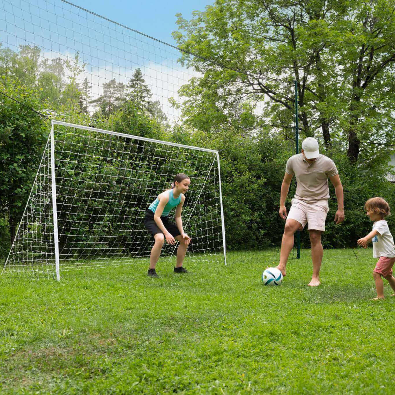 3-in-1 Soccer Goal (Standard) + FREE Corner Targets - Image 3